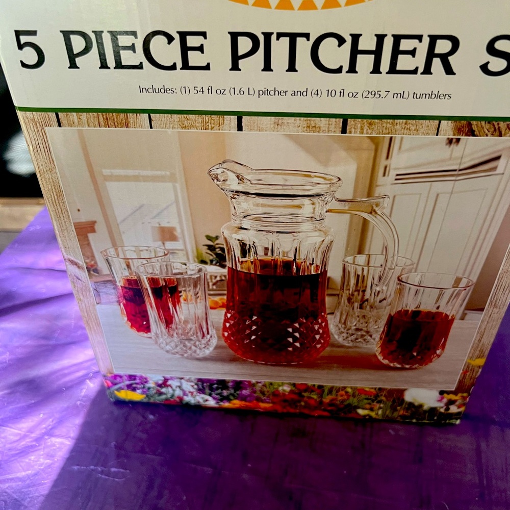 5 Piece Pitcher Set